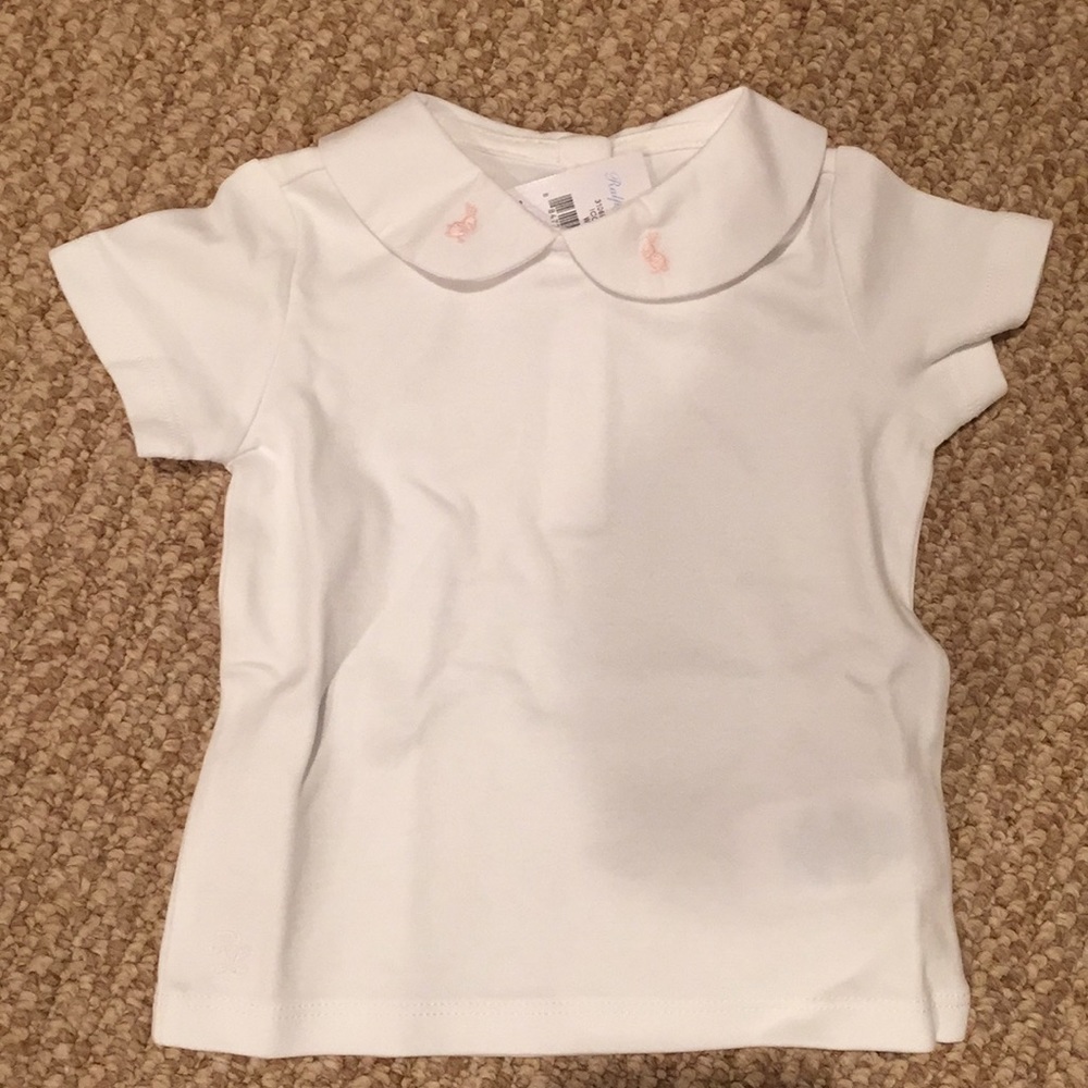 Ralph Lauren Bunny Collar Top